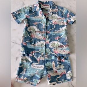 Kids Reyn Spooner Peanuts Shirt & pants